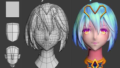 数字动漫制作中的角色生成与手绘贴图技术