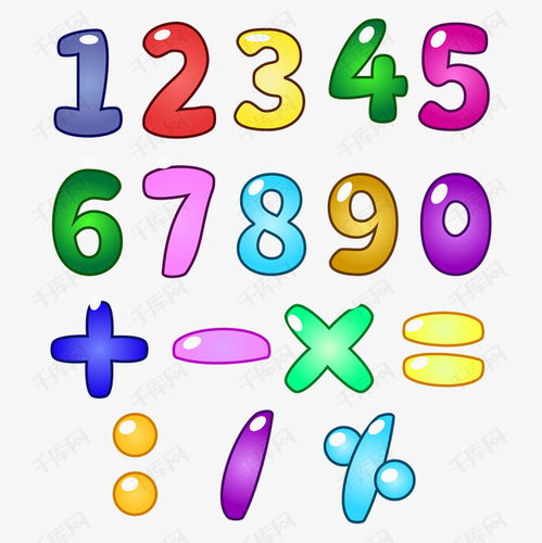 卡通数字矢量图艺术字设计 千库网引领数字动漫制作新潮流